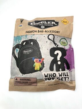 Fuggler Fashion Bag Charm Accessory - Surprise Keychain, New Blind Box